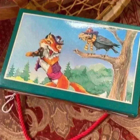 1998 famous fables treasury box of books. - Picture 2 of 7